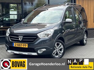 Dacia Dokker 1.2 TCe Stepway Navi, Cruise contr, 1e Eig.