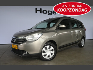 Dacia Lodgy 1.2 TCe Lauréate 7 Persoons Airco Navigatie 100% onderhouden! Inruil Mogelijk!