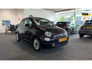 Fiat 500 1.2 Cabrio, Nav, Airco, Cruise, Carplay, 15