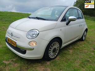 Fiat 500 1.2i Lounge Airco Groot Navi Panormadak Automaat