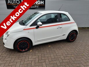 Fiat 500 VERKOCHT (bj 2010, automaat)