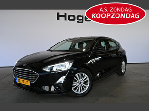 Ford Focus 1.0 EcoBoost Titanium Business 1e Eigenaar Ecc Navigatie LED Dealer Onderhouden! Inruil Mogelijk!