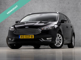 Ford FOCUS Wagon 1.0 Titanium Sport (NAVIGATIE, CLIMATE, GETINT GLAS, TREKHAAK, SPORTSTOELEN, BLUETOOTH, CRUISE, NIEUWSTAAT)