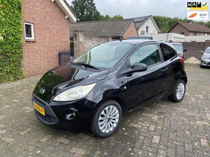 Ford Ka 1.2 titanium 150025 km zwart airco/clima/stoel