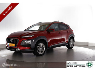 Hyundai Kona 1.0T 120PK Fashion trekhaak|leer|cam|ecc|lmv17