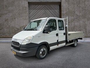 Iveco Daily 35C11 D 375 DC openlaadbak dubbel lucht