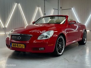 Lexus SC 430 CABRIOLET AUTOMAAT AIRCO ELEK DAK 286PK