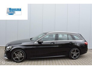 Mercedes-Benz C200 CDI AUT. Estate AMG 2018 Zwart LED