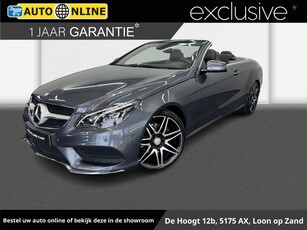 Mercedes-Benz E-klasse Cabrio 250 Prestige Sport Edition✅AMG✅AMG STYLING✅FULL OPTION✅LEREN BEKLEDING✅1 jaar garantie