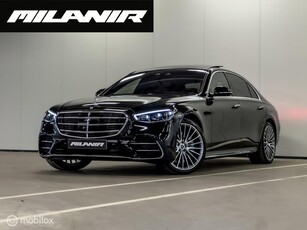 Mercedes S-klasse S580 e Lang AMG Pano HeadUp Memory