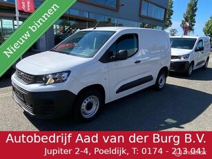 Nieuw 2x Peugeot Partner bestel L1H1 102pk 75kw 1.5 BlueHDi