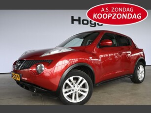 Nissan Juke 1.6 Tekna Automaat Ecc Navigatie Leder 53dkm