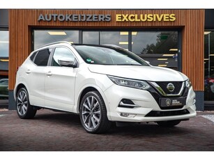 Nissan Qashqai 1.3 DIG-T Tekna Automaat Panoramadak 360camera Bose Adapt. cruise Leer Navigatie DAB+