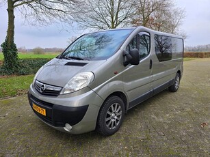 Opel Vivaro 2.5 Cdti / 150 PK LEER Dubbele Cabine LANG NAVI