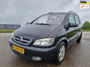 Opel Zafira 1.6-16V Elegance/apk 5-2025/airco/rijd rem schakel goed/nap/inruil mog!!!