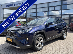 Toyota RAV4 2.5 Hybrid AWD Automaat Executive Navigatie Trekhaak 1650 kg Rondzichtcamera Extra Getint Glas Leder Elek. Stoel Led Koplampen JBL Audio NL 1e Eigenaar Auto