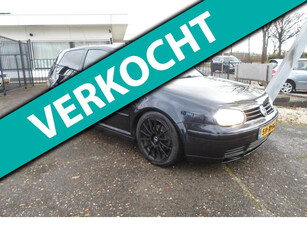 Volkswagen Golf 1.8-20V Turbo Highline 150 pk leder sport interieur groot lcd scherm airco stoelverwarming nieuwstaat org ned auto