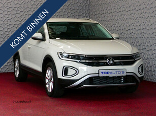 Volkswagen T-Roc 1.5 TSI 150PK STYLE PLUS ALCANTARA IQ. ELEK.KLEP ADAP.CRUISE VIR.COCKPIT CAMERA STOEL/STUUR VERW. 17''LMV 09/2023 70 BIJNA NIEUWE VOLKSWAGEN'S UIT VOORRAAD LEVERBAAR