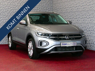 Volkswagen T-Roc 1.5 TSI 150PK STYLE ALCANTARA IQ.LED ADAP.CRUISE VIR.COCKPITSTOEL.VERW. 17''LMV BLINDSPOT 03/2023 70 BIJNA NIEUWE VOLKSWAGEN'S UIT VOORRAAD LEVERBAAR