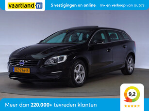 Volvo V60 T3 Momentum [ Lederen bekleding Schuifdak Nav ]