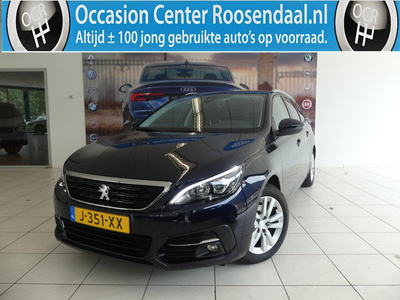 Peugeot 308 SW 1.2 PureTech Blue Lease Executive Navi Pano PDC LMV Cruise 1e Eigenaar NAP Dealer onderhouden.