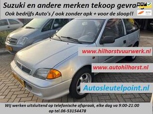 Suzuki SWIFT 1.3- Wij werken uitsluitend op telefonische afspraak, elke dag va 9:00-21:00