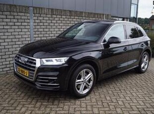 Audi Q5 2.0 TFSI quattro Sport S Line Edition Autom Panodak Luchtvering Navi Camera Clima Adaptieve Cruise 2x PDC LMV Trekhaak ENZ