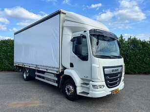 DAF LF 230 FA Euro6 Schuifzeilen/Vaste wand (bj 2018)