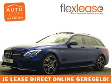 Mercedes-Benz C-Klasse Estate 43 AMG 410pk Night Ed Aut- Panodak, Sport Uitlaat, Stand kachel, Camera, Ambient light