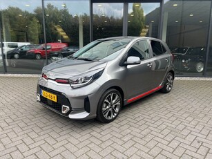 Kia Picanto 1.0 DPi GT-SportLine,Leer,Stoel Stuurverw,Clima,Navi,Cruise,BLIS