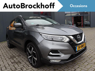 Nissan Qashqai 1.2 Tekna Panorama dak | Lichtmetalen velgen | Camera's | Cruise control | Climate control | Half-lederen bekleding | Stoel verwarming | Navigatie