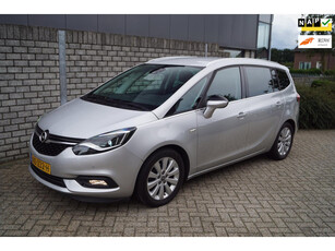 Opel Zafira 1.4 Turbo Innovation 7p. Navi Camera Clima Cruise LED Kopl Apple Carplay Rijbaan Assist 2x PDC LMV Trekh ENZ NL Auto.