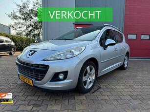 Peugeot 207 SW 1.6 VTi Sportium VERKOCHT! ( RIJDT GOED + APK APRIL 2025 + AIRCO + LM VELGEN + PANO DAK )