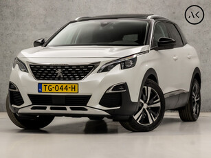 Peugeot 3008 1.2 PureTech GT Line Sport Automaat (PANORAMADAK, APPLE CARPLAY, MEMORY SEATS, LEDER, LED KOPLAMPEN, STOELVERWARMING, 360 CAMERA, ELEK ACHTERKLEP, NIEUWE APK, NIEUWSTAAT)