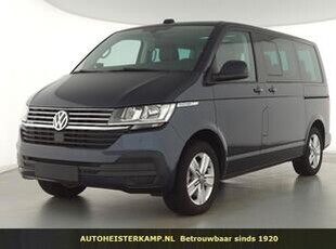 Volkswagen MULTIVAN 4Motion 6.1 Comfortline Grijs Kenteken 2.0 TDI 204 PK DSG 2 Schuifdeuren Trekhaak Navi Camera