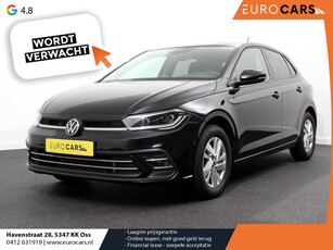 Volkswagen Polo 1.0 TSI 110pk DSG Style | Navigatie | Apple Carplay/ Android Auto | Parkeersensoren | Adaptive Cruise Control | Blind Spot Assist | Stoelverwarming | Ledverlichting | Climate Control