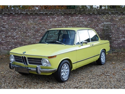 BMW 2002 Tii Sedan 30 years ownership, restored condition