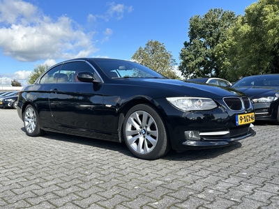 BMW 3-SERIE Cabrio 320d Aut. * VOLLEDER | NAVI-FULLMAP | BI-XENON | ECC | CRUISE | PDC | MEMORY-PACK | WINDSCARF *