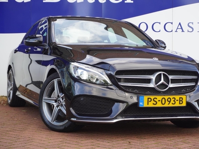 MERCEDES C-KLASSE 180 Business Solution AMG Night +Navi+Camera+Xenon+Leder+18