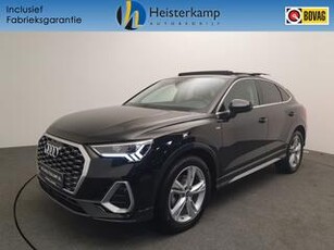 Audi Q3 Sportback 35 TFSI 150pk S-Tronic S-Line Wegklapbare trekhaak, Panoramadak, Virtual cockpit