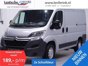 Citroen Jumper 2.0 HDI 130 pk L1H1 2x Schuifdeur, va 189,-