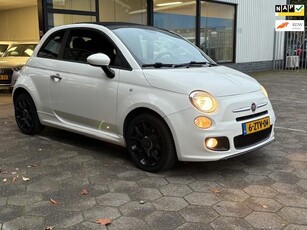 Fiat 500 Cabrio / Leer / PDC / Cruise / 2014