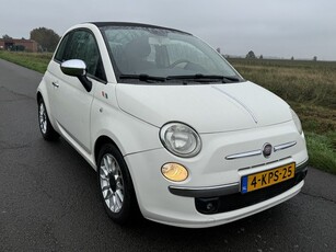 Fiat 500C 0.9 TwinAir Lounge CABRIO /LEER/AIRCO/AUTOMAAT/ 92.000km!!