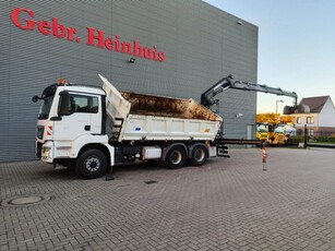 MAN TGS 33.440 6x4 3 Seitenkipper Hiab X-Hipro 192