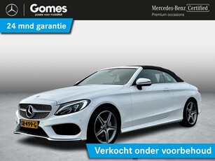 Mercedes-Benz C-klasse 180 Cabrio AMG Bruin Leder