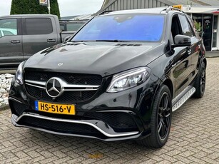 Mercedes-Benz GLE 63S AMG 4Matic 585PK 2015 Zwart Pano