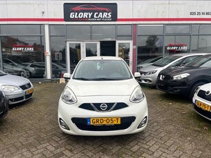 Nissan Micra 1.2 Acenta NAVI-CRUISE-VOOR EN ACHTER PDC