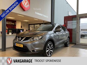 Nissan QASHQAI 1.2 Connect Edition,1E Eigenaar,Dealeronderhouden,Panoramadak,Navigatie,Achteruitrijcamera,Rondomzicht Camera,Keyless Entry,Sens