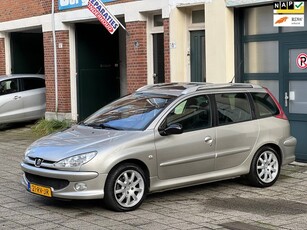 Peugeot 206 SW 1.6-16V Griffe-dak-airco-elek ramen