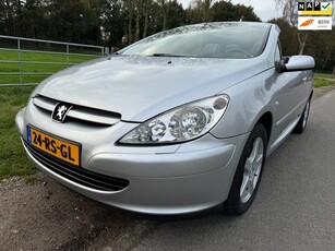 Peugeot 307 CC 2.0-16V top onderhouden met leder en